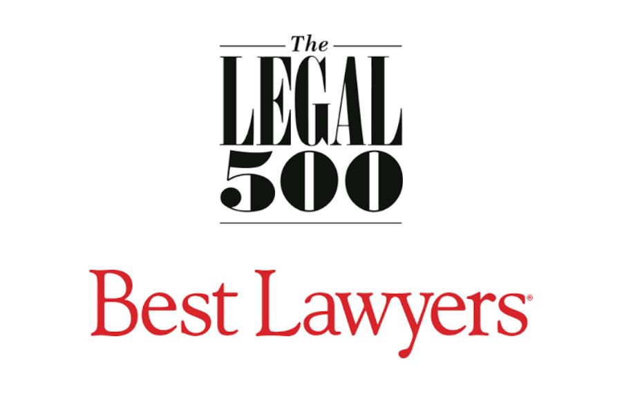 Legal 500 and Best Lawyers Legal 500 and Best Lawyers logos