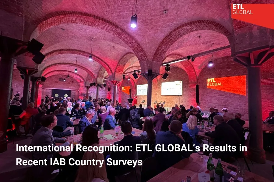 ETL GLOBAL in the IAB country rankings 2024 ETL Global in the IAB