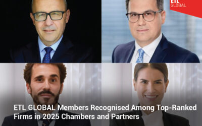 ETL GLOBAL Members Recognised Among Top-Ranked Firms in 2025 Chambers and Partners