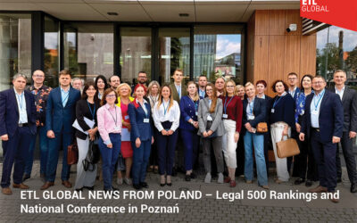 ETL GLOBAL NEWS FROM POLAND – Legal 500 Rankings and National Conference in Poznań