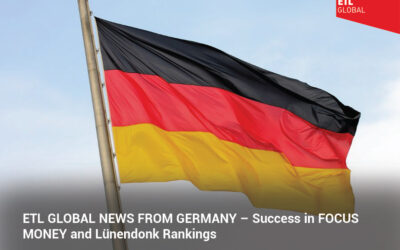 ETL GLOBAL NEWS FROM GERMANY – Success in FOCUS MONEY and Lünendonk Rankings