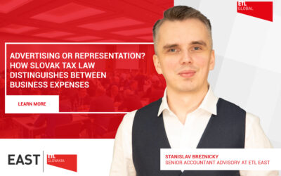 Advertising or Representation? How Slovak Tax Law Distinguishes Between Business Expenses