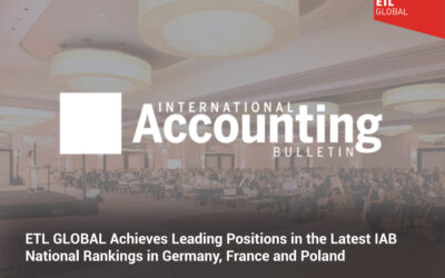 ETL GLOBAL Achieves Leading Positions in the Latest IAB National Rankings in Germany, France and Poland
