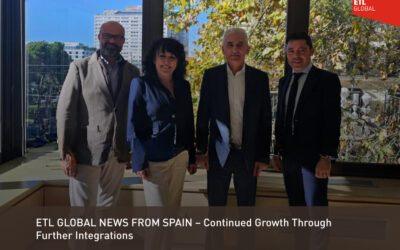ETL GLOBAL NEWS FROM SPAIN – Continued Growth Through Further Integrations