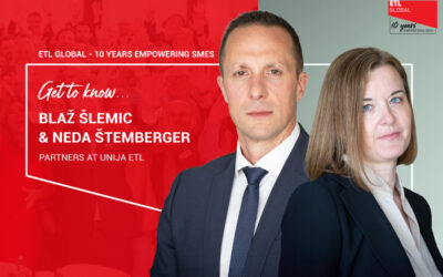 Get to know Blaž Šlemic & Neda Štemberger | ETL GLOBAL: 10 years Empowering SMEs