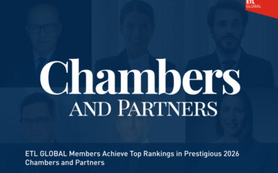ETL GLOBAL Members Achieve Top Rankings in Prestigious 2026 Chambers and Partners